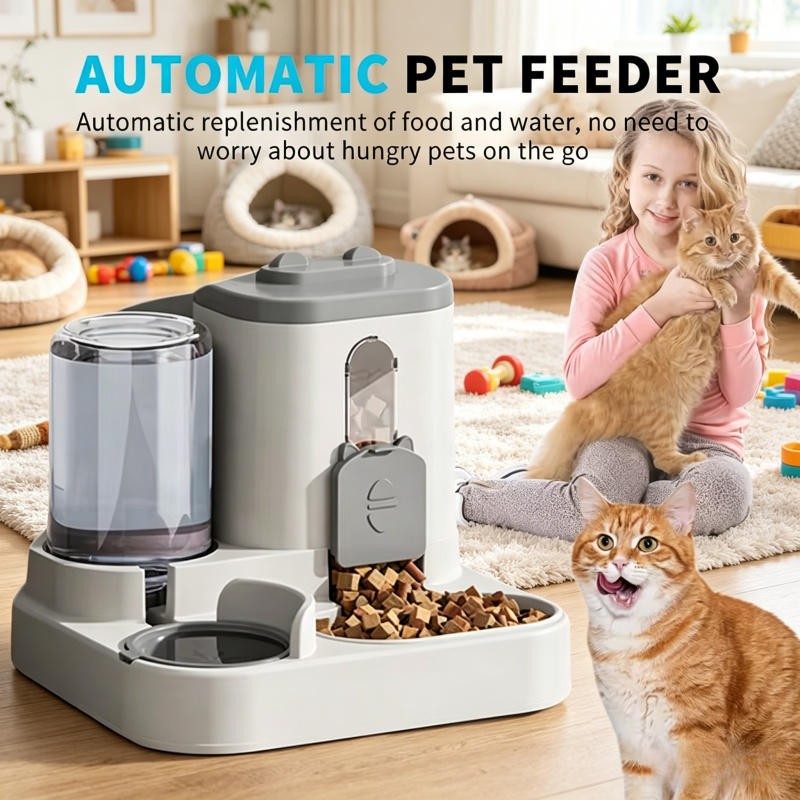 Royal Canin Food Medium - KEMORELA Automatic Cat Bowl Feeder with