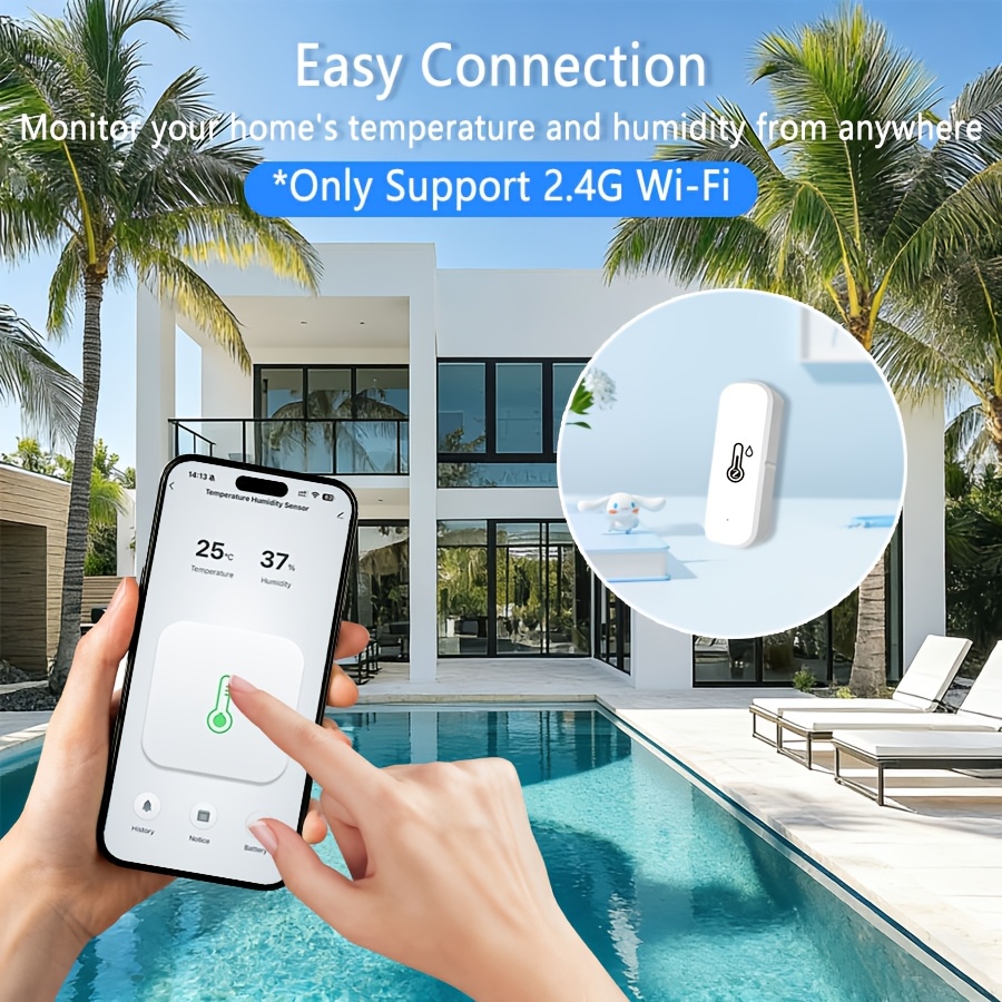 Smart Zigbee 3.0 Temperature H - Digital Hygrometer Probe recension och pris