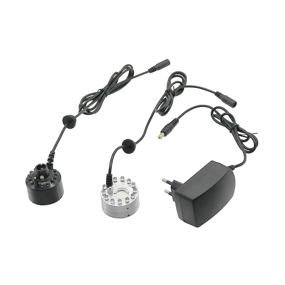 12 LED Atomizer AC100-240V Col - Terrarium Fogger Ultrasonic recension och pris