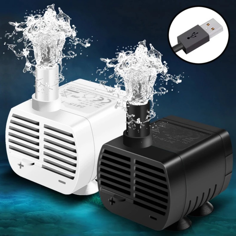 Silent USB Water Pump DC 5V Br - Terrarium Fogger Ultrasonic recension och pris
